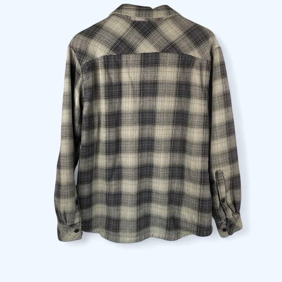 Columbia Men's Plaid Windward Rugged Shirt Jacket Shacket Fleece Lined large - Picture 2 of 6